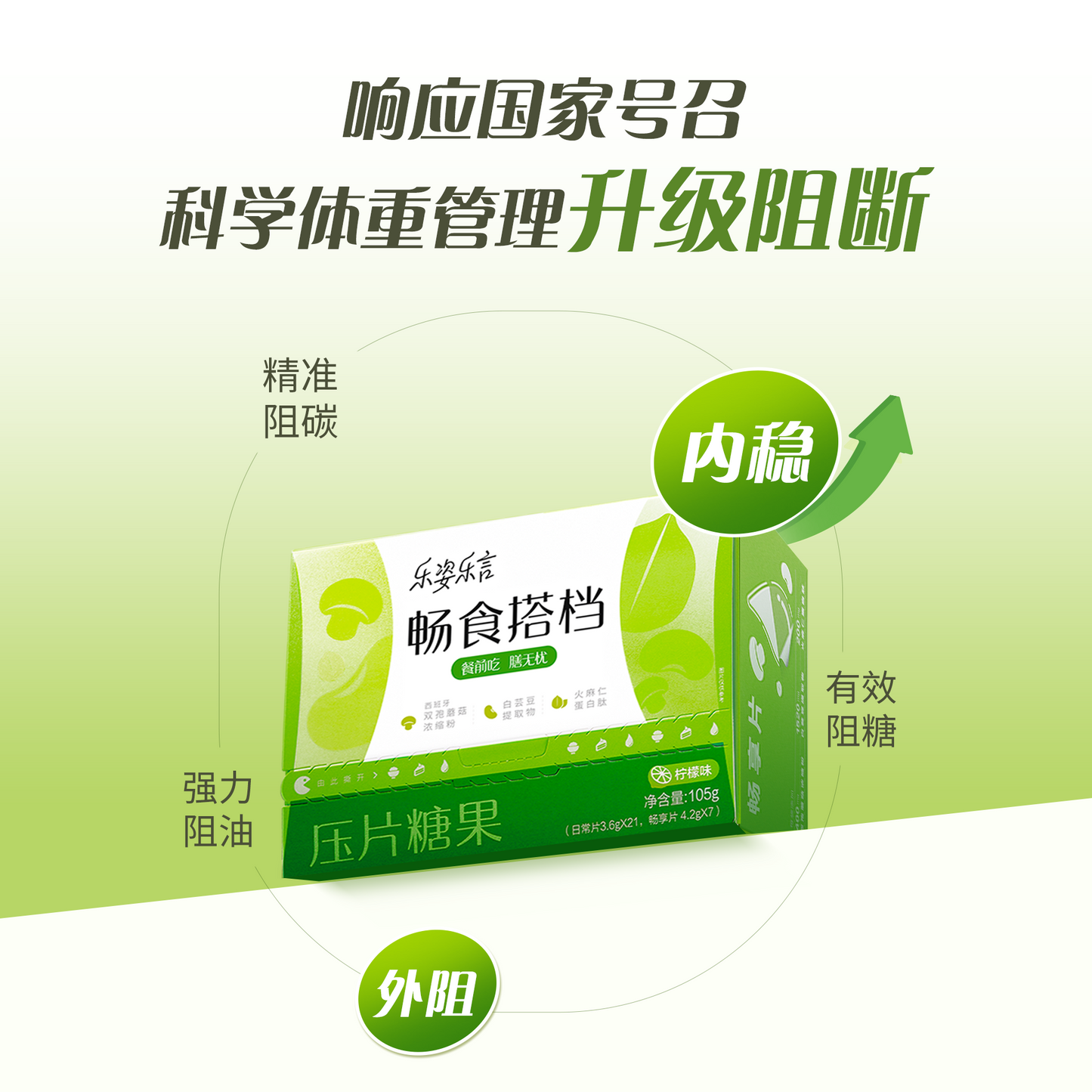 Lenetic Smooth Eating Partner Compressed Candy